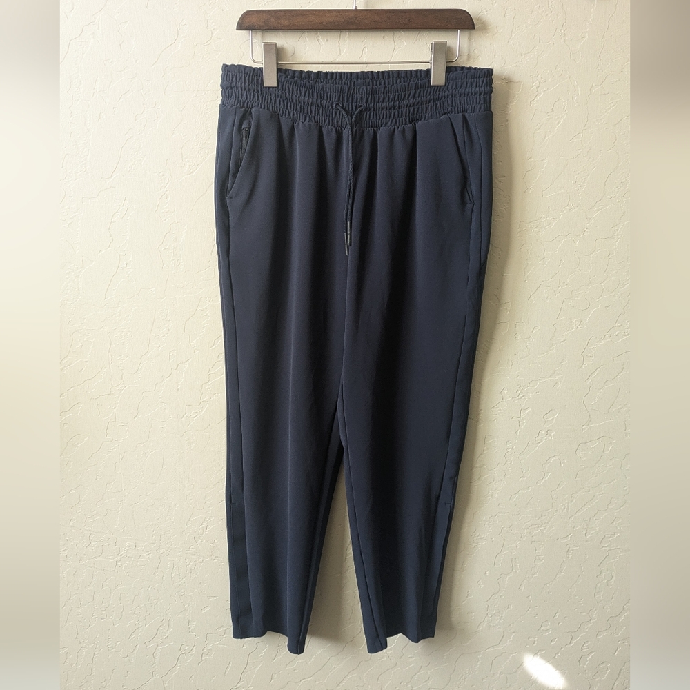 Athleta Metropolis Navy Blue Straight Leg Pant - Picture 2 of 5